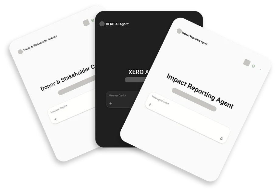 AI Studio agent cards for Xero, MYOB and Invoice Agent workflows